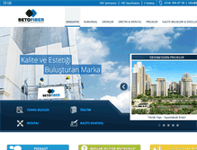 Tablet Screenshot of betofiber.com